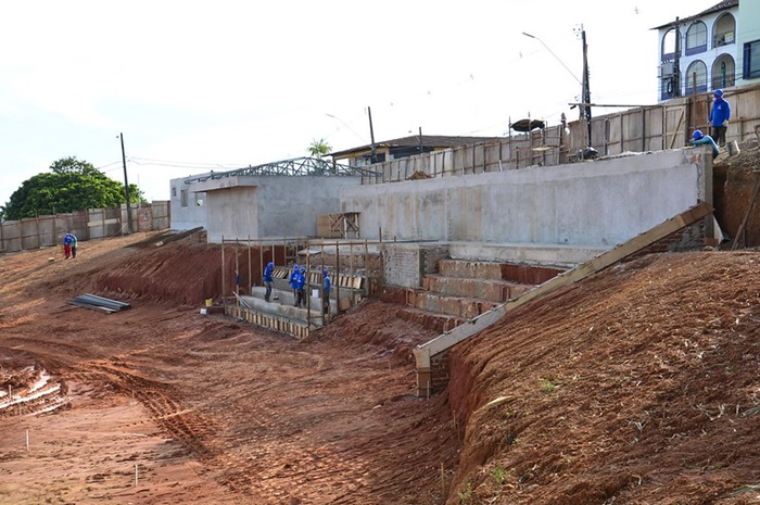 Velódromo construído pela prefeitura de Manaus alcança 50% de execução