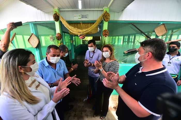 Wilson Lima inaugura ala hospitalar para atender pacientes indígenas em Atalaia do Norte