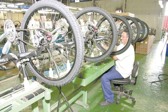 Demanda por bicicletas aumenta a produção no PIM em julho