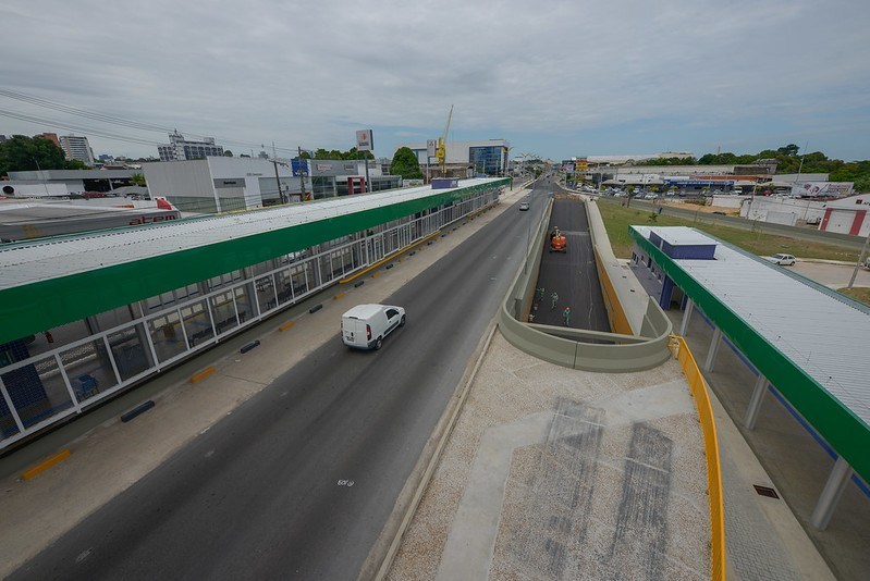 Passagem subterrânea do complexo viário Ministro Roberto Campos será temporariamente fechada