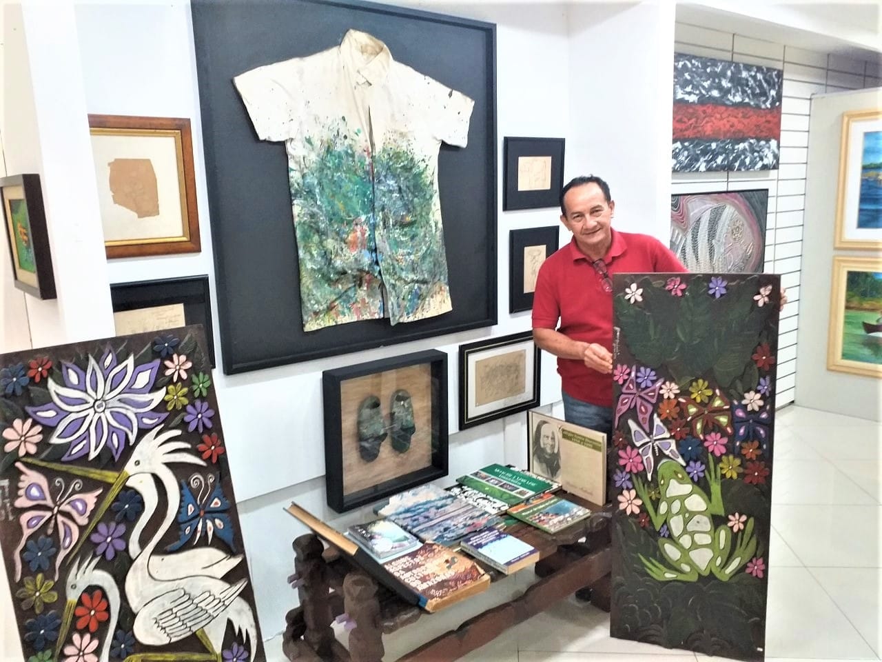 Obras de Moacir Andrade são expostas no Espaço Cultural Millenium - José 2 2