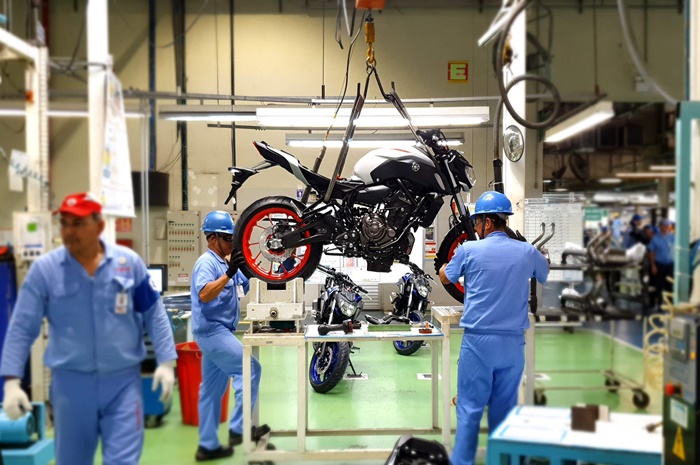 Produção de motocicletas no PIM cresce em agosto