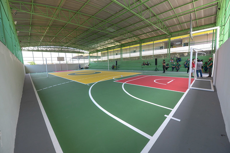 Centro de Esporte e Lazer Dom Jackson, no bairro Compensa, é revitalizado