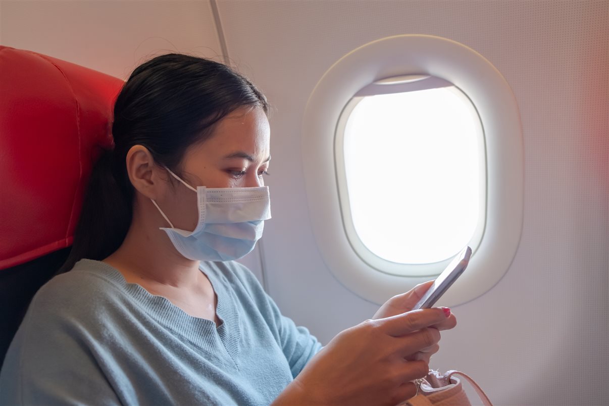 Risco de exposição ao coronavírus em aviões é baixo, diz estudo