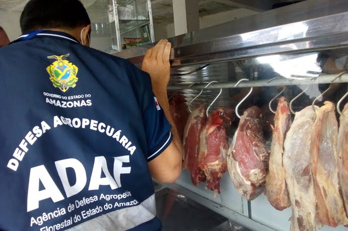 Órgãos fazem ação de combate ao comércio ilegal de carne