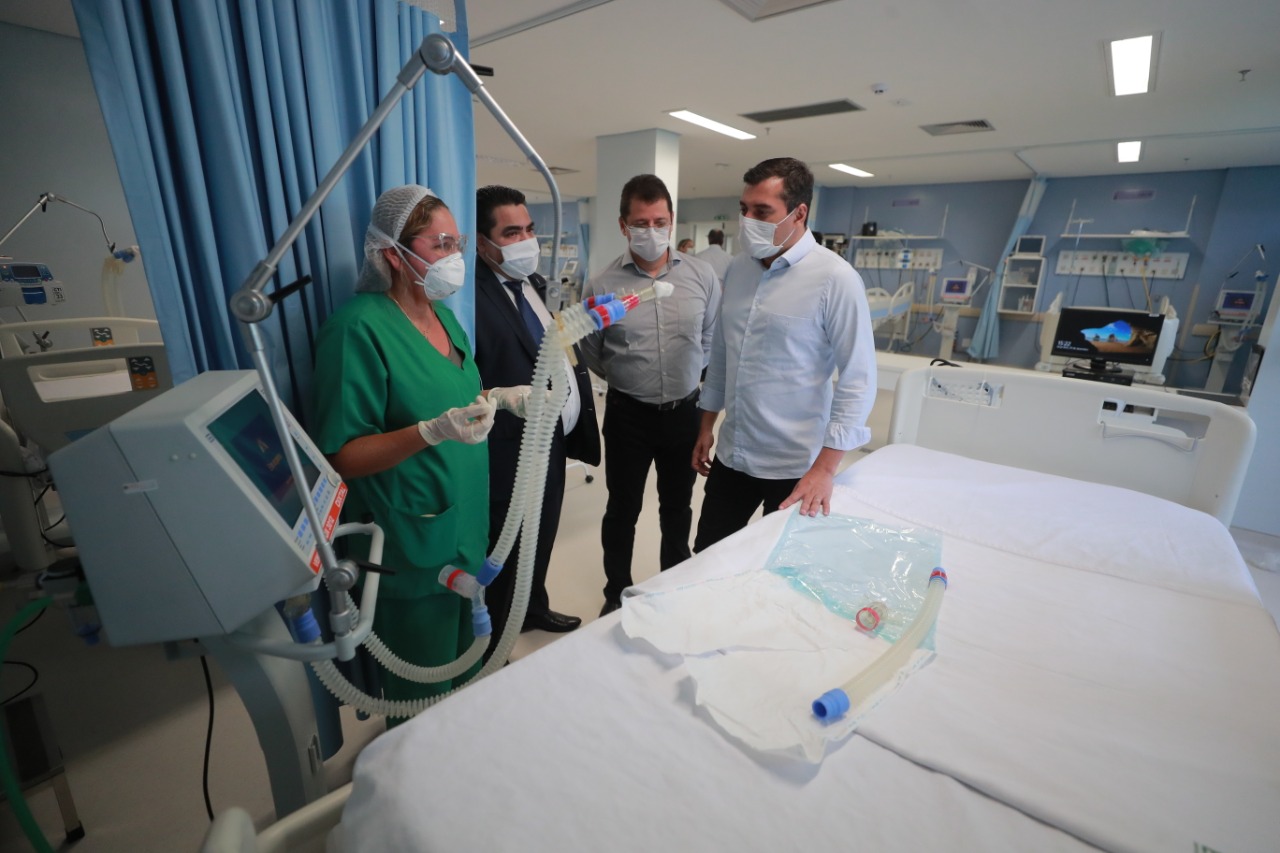 Novos leitos no Hospital Getúlio Vargas são abertos para pacientes com Covid-19