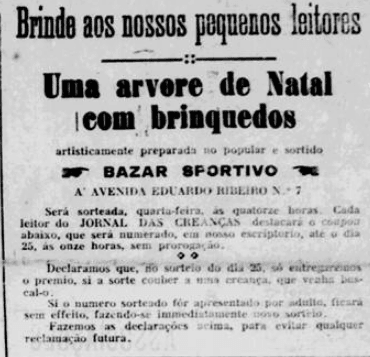 Natal nas páginas do JC - Natal 1929