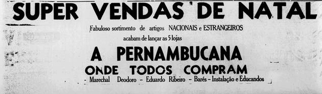 Natal nas páginas do JC - Natal 1968