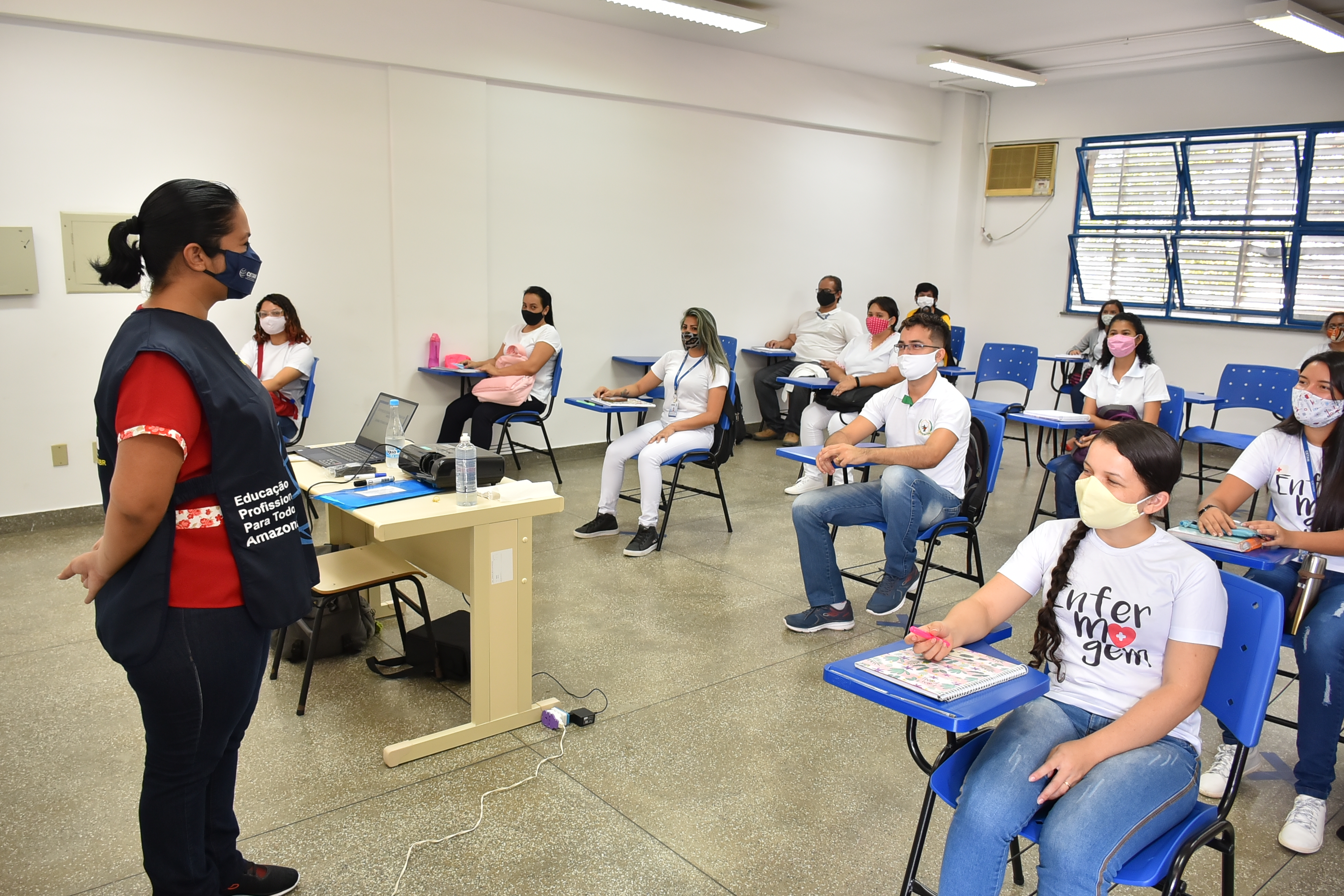 Cuidados do Cetam na volta às aulas frente à Covid-19