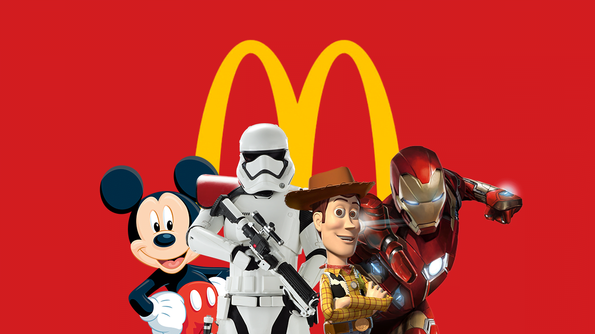 McDonald’s e Disney com 1 ano