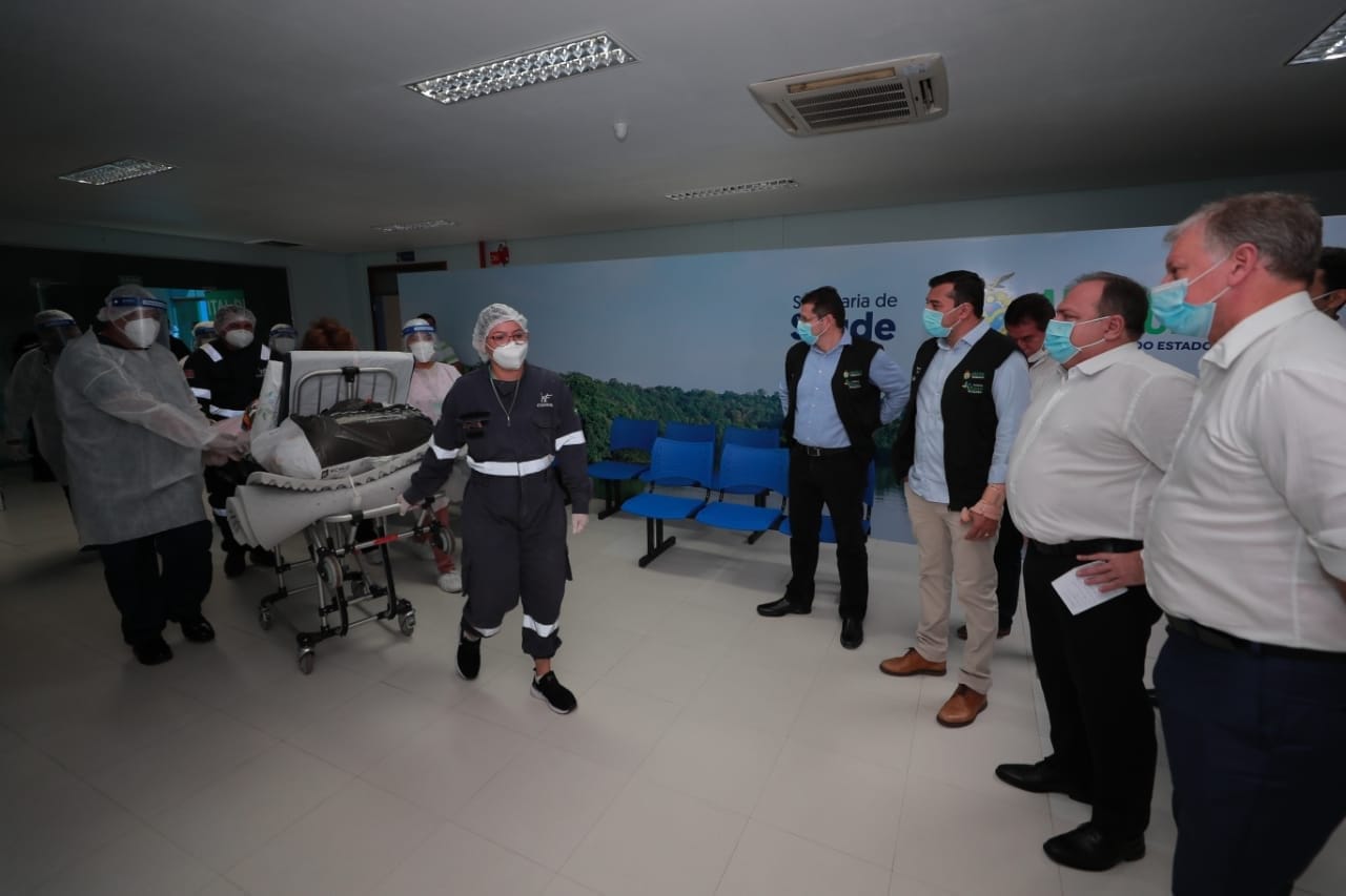 Abertura do Nilton Lins traz 30 novos leitos para pacientes de Covid-19