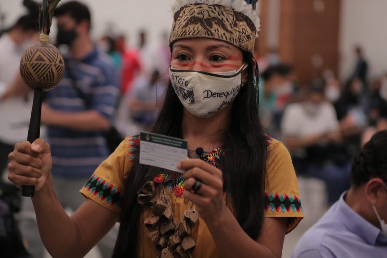 Enfermeira indígena é a primeira a receber vacina no Amazonas - campanha vacinação3
