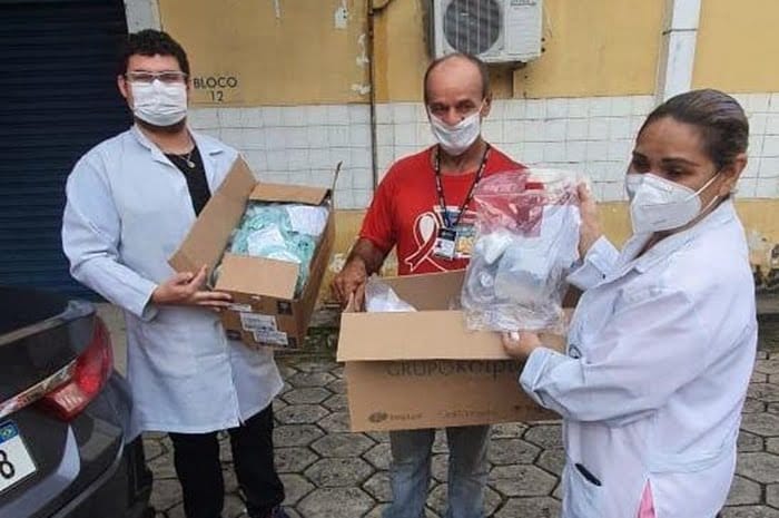 Ação solidária tem efeito dominó entre a população no auge da pandemia