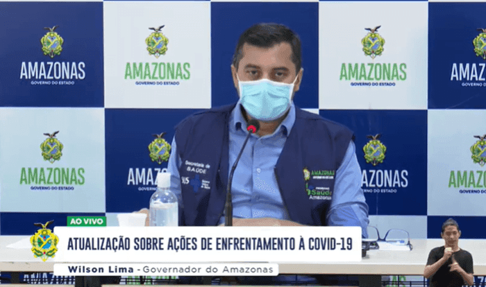 Wilson Lima diz que amanhã decide sobre decreto de toque de recolher