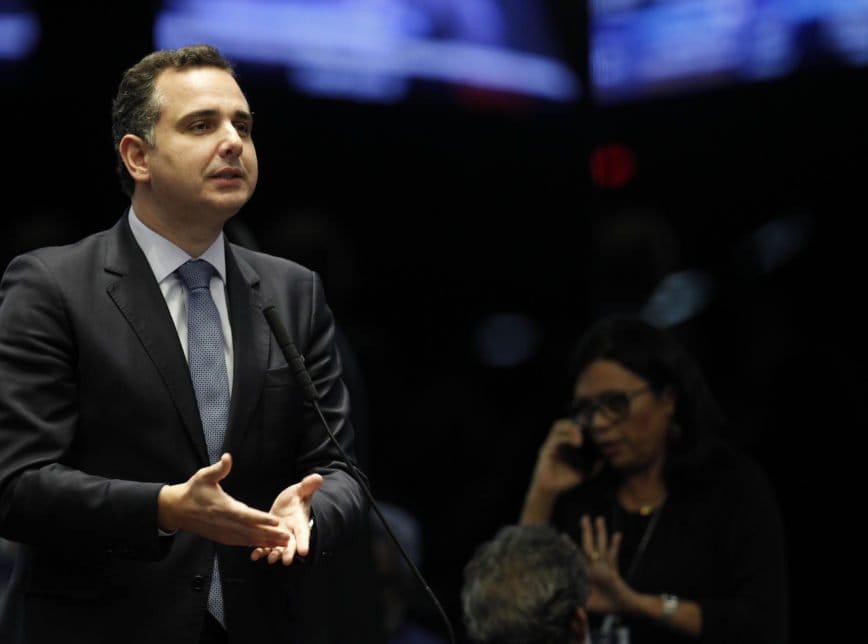 Rodrigo Pacheco é eleito para a presidência do Senado Rodrigo Pacheco é eleito para a presidência do Senado