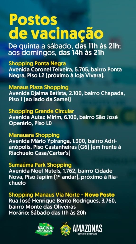 Vacinação continua nos shoppings neste domingo - vacinacao nos shoppings Vacinação continua nos shoppings neste domingo - vacinacao nos shoppings