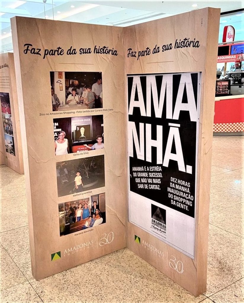 Manchetes do JC em exposição no shopping - Amazonas 1 3