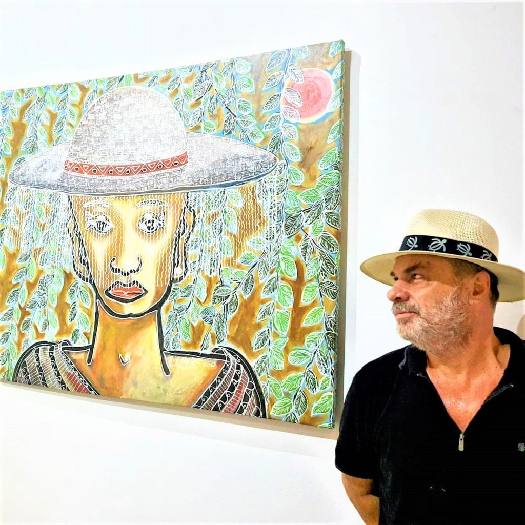 Arte amazônica de Buy e Helen - 2302 B1a