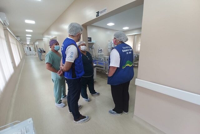 FVS confirma: Amazonas volta à fase laranja devido ao aumento da Covid-19 - SES AM e Opas realizam visita tecnica as instalacoes de saude de Parintins para recuperacao pos Covid 640x430 1