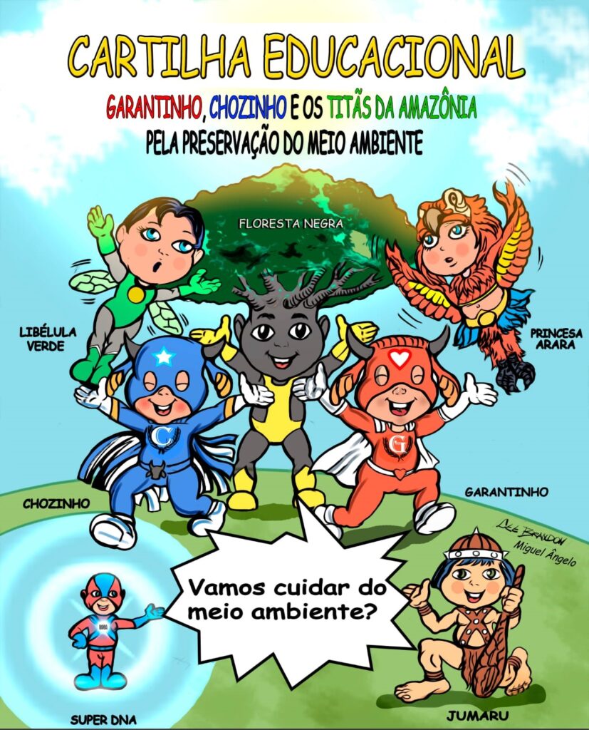 Irmãos parintinenses lançam HQ com versão infantil de heróis - 1208 B3aaaa Irmãos parintinenses lançam HQ com versão infantil de heróis - 1208 B3aaaa