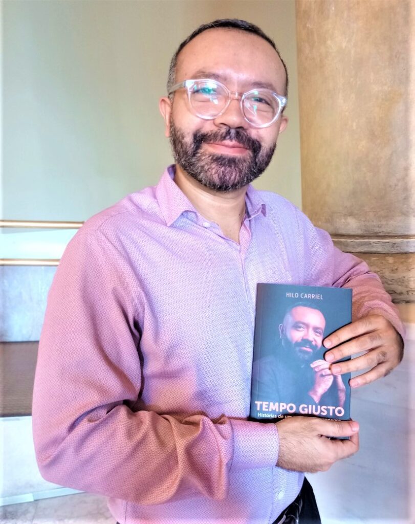 Maestro Hilo Carriel lança a autobiografia ‘Tempo giusto’ - 1512 B1d