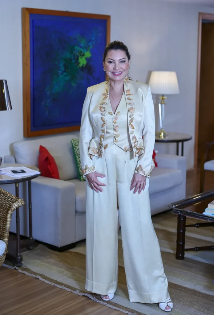 A mensagem da roupa escolhida por Janja para a posse de Lula - janja posse 2