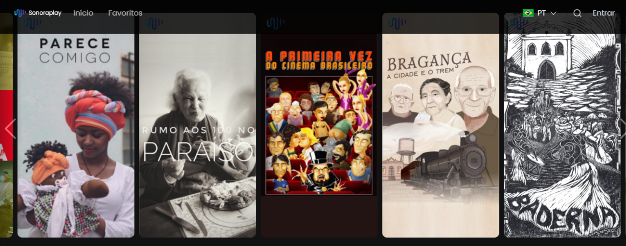 Cineasta Bruno Graziano estreia produções na Sonoraplay - Captura de Tela 423