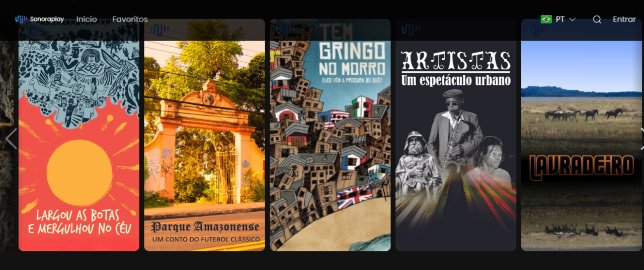 Cineasta Bruno Graziano estreia produções na Sonoraplay - Captura de Tela 424