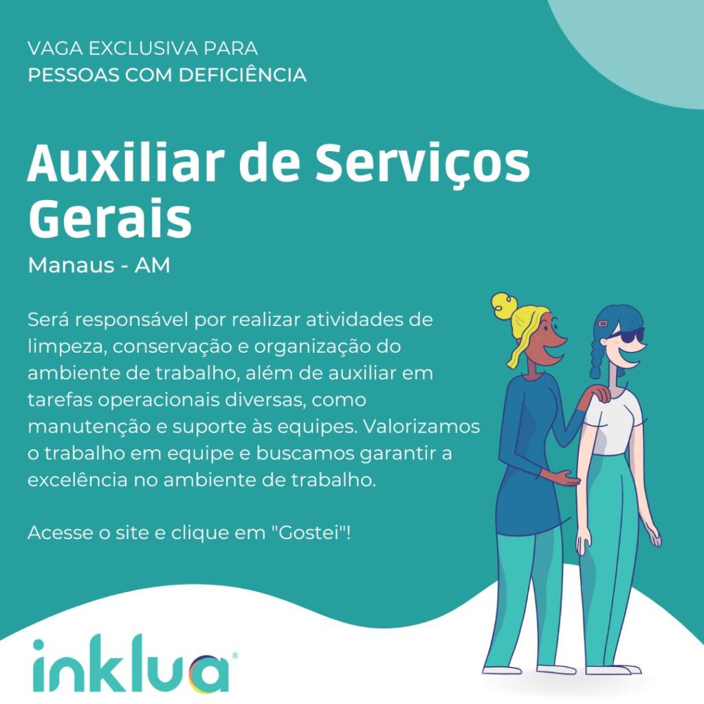 Empresa tem vaga aberta para pessoas com deficiências - vaga Empresa tem vaga aberta para pessoas com deficiências - vaga