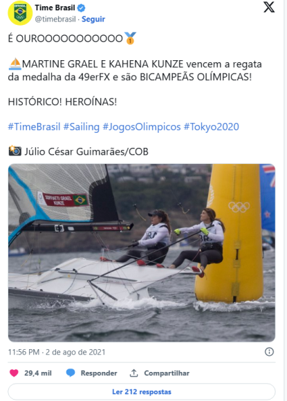 Maioria pela 1ª vez, mulheres encabeçam sonhos de medalhas em Paris - print 2 Maioria pela 1ª vez, mulheres encabeçam sonhos de medalhas em Paris - print 2