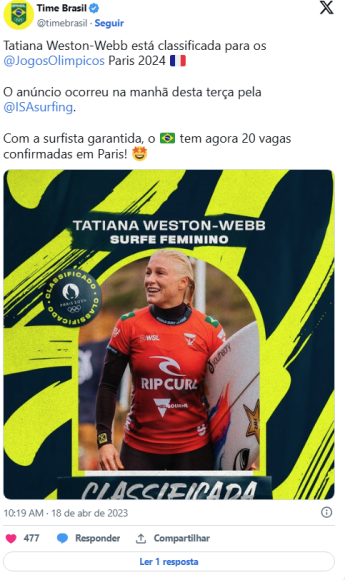 Maioria pela 1ª vez, mulheres encabeçam sonhos de medalhas em Paris - print 3 Maioria pela 1ª vez, mulheres encabeçam sonhos de medalhas em Paris - print 3