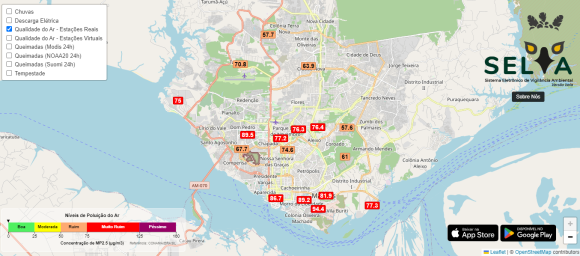 Manaus amanhece coberta por neblina de fumaça pelo 2° dia consecutivo - Captura de tela 2024 08 28 090933