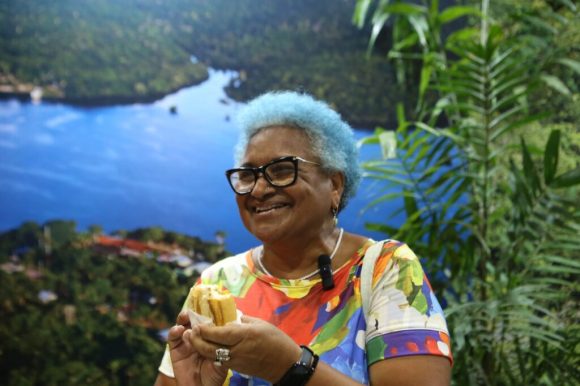 Gastronomia e experiências turísticas do Amazonas são destaques no Salão de Turismo - Personagem Josefa Feitosa 1024x682 1