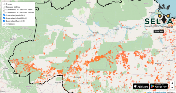 Pelo 5° dia seguido, Manaus segue com fumaça intensa; qualidade do ar continua como uma das piores do mundo - qualidade do ar e muito ruim n 2 768x406 1