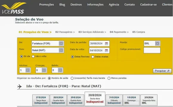 Voepass suspende temporariamente venda de passagens - voepass6