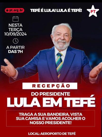 Presidente Lula visita Manaus e Tefé para tratar de estiagem no Amazonas - lula tefe amazonas